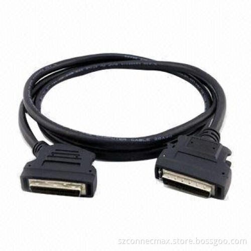 SCSI Cable, 28AWG 25 Twisted Pairs (50 Pin Male to 50 Pin Male)